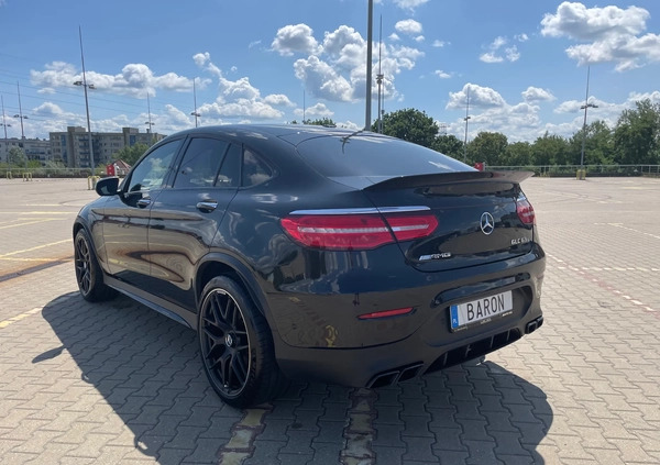 Mercedes-Benz GLC cena 323490 przebieg: 87000, rok produkcji 2018 z Szprotawa małe 631